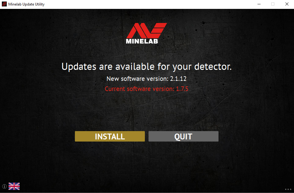 Minelab Equinox 600+800 Software Update 2.1.12