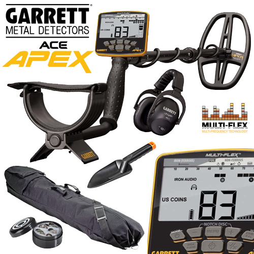 Garrett ACE APEX Wireless Zlynk metaaldetector