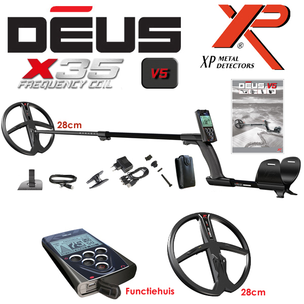 XP Deus 28X35-RC Wireless Metaaldetector