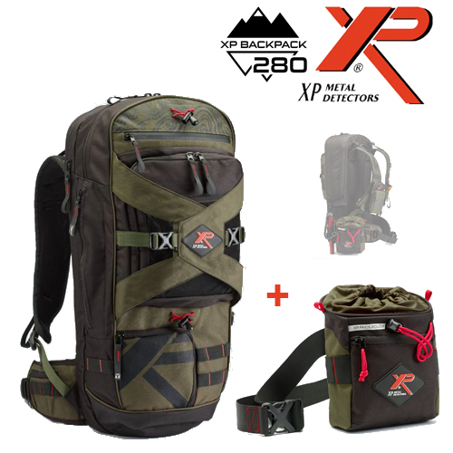 XP Backpack 280 en Pouch voor XP Deus en ORX