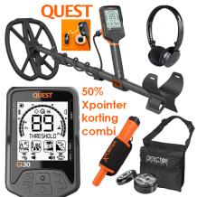 Quest Q30+ WHP waterdichte Metaaldetector