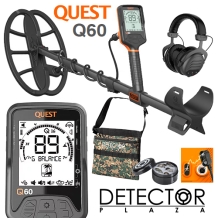 Quest Q60 waterdichte Metaaldetector