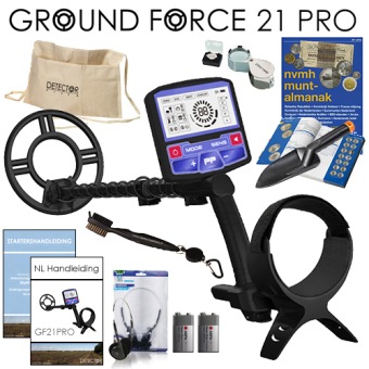 Ground Force 21Pro Metaaldetector Mega-Pack