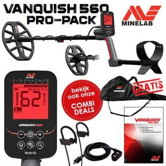 Minelab Vanquish 560 Pro-Pack metaaldetector