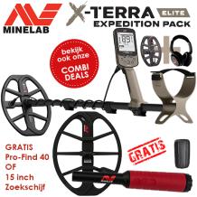 Minelab X-Terra ELITE Expedition Pack metaaldetector