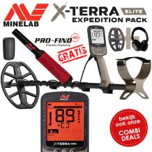 Minelab X-Terra ELITE Expedition Pack metaaldetector