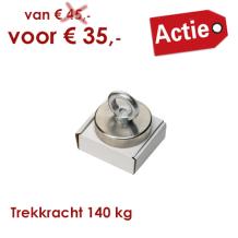 Magneet vissen max. 140 KG ACTIE