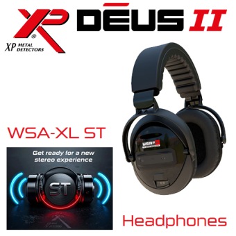 Hoofdtelefoon WSA2 XL ST Stereo voor XP Deus 2