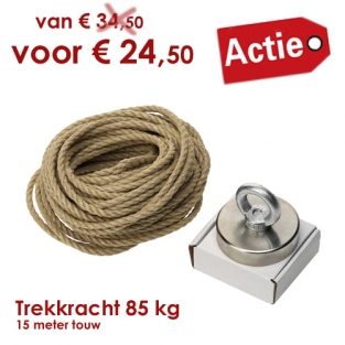 Magneet vissen max. 85 KG ACTIE