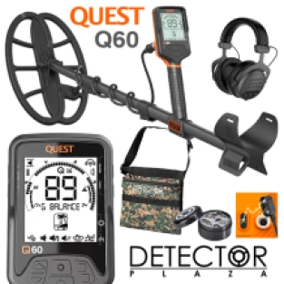 Quest Q60 waterdichte Metaaldetector