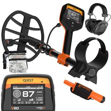 Quest V80 HyperQ MultiFreq Metaaldetector
