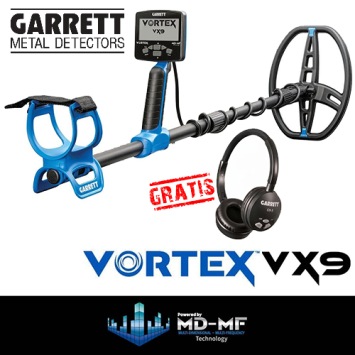 Garrett Vortex VX9 metaaldetector