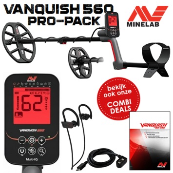 Minelab Vanquish 560 Pro-Pack metaaldetector