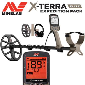 Minelab X-Terra ELITE Expedition Pack metaaldetector