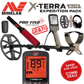 Minelab X-Terra ELITE Expedition Pack metaaldetector
