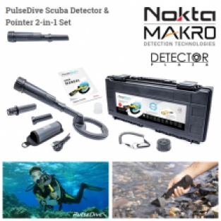 Nokta-Makro PulseDive Scuba + pinpointer Zwart