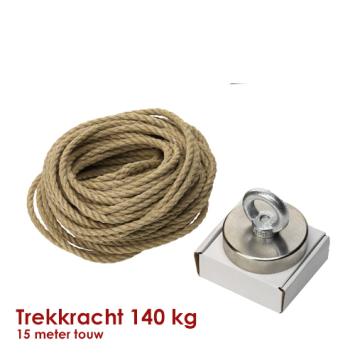 Magneet vissen max. 140 KG ACTIE
