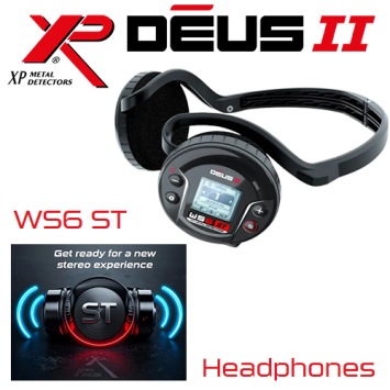 Hoofdtelefoon WS6 ST Stereo voor XP Deus 2